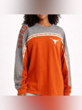 Victoria’s Secret PINK Texas Longhorns Campus Tee Women’s Small